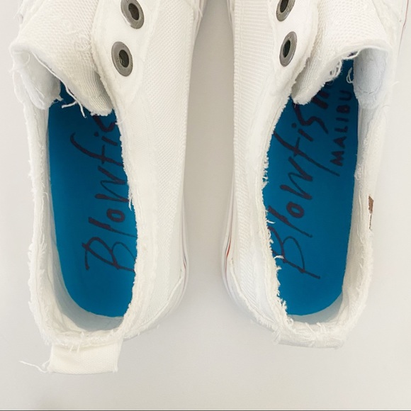 BLOWFISH Women’s White Buzz Canvas Sneakers - New in box - NWT - Picture 14 of 16